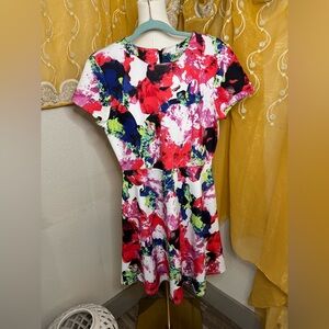 Milly Multicolor Abstract Dress